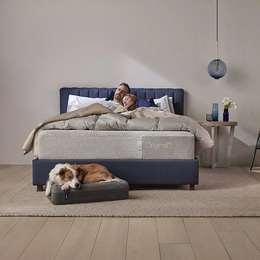 Casper Bolster Dog Bed, Sand, Large