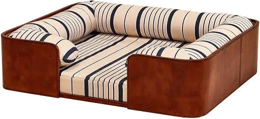 Kensington Dog Bed Antibes Stripe